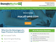 Tablet Screenshot of macaframa.com